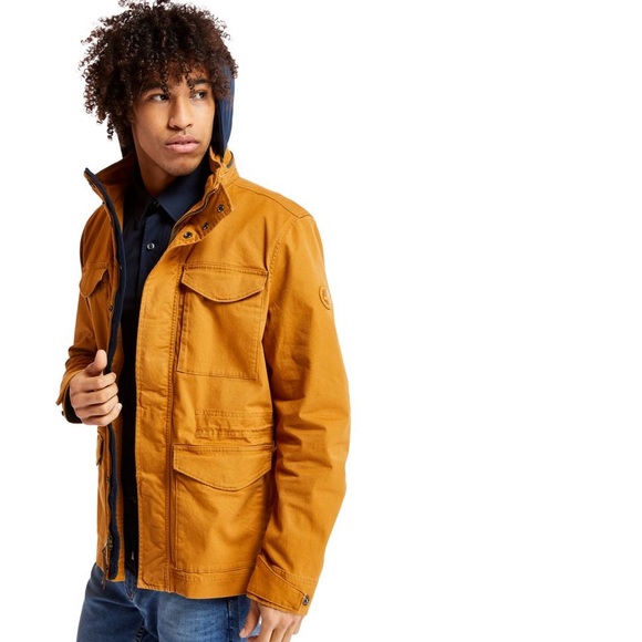 TIMBERLAND MEN'S CROCKER MOUNTAIN M65 JACKET - Picture 6 of 10
